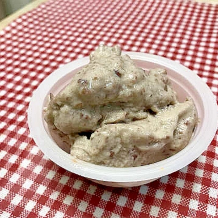 ヘルシ~♪小豆豆乳アイス!